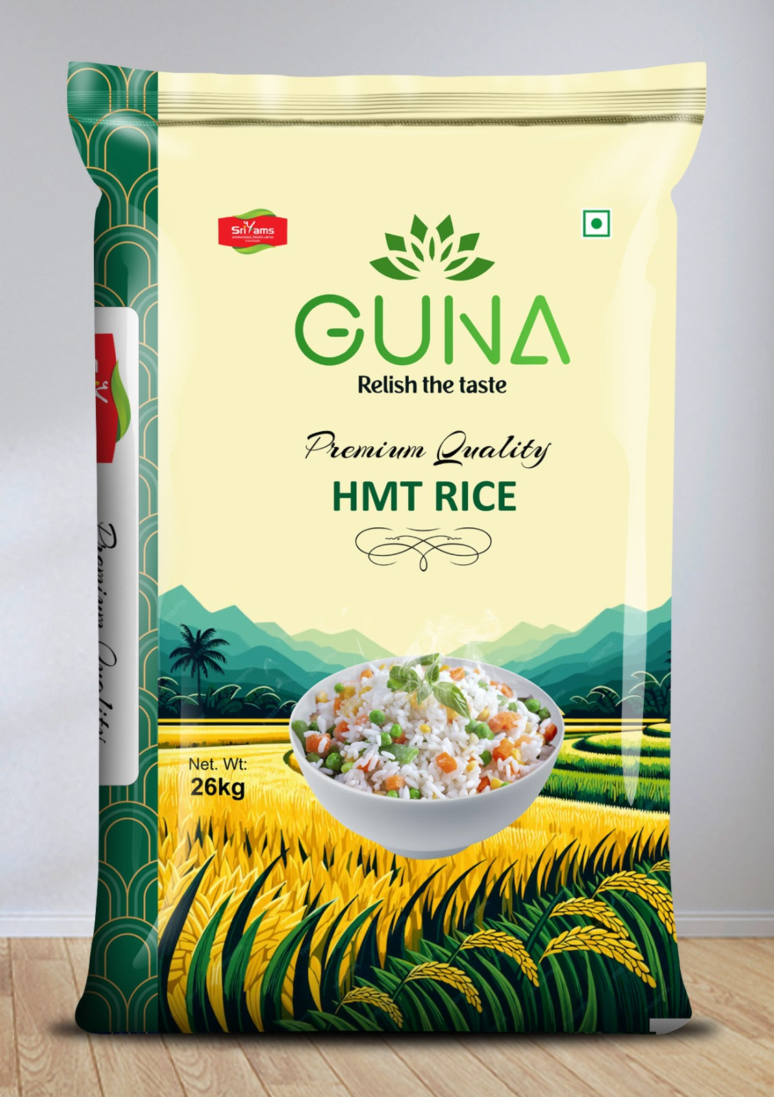 HMT Raw rice/26kg